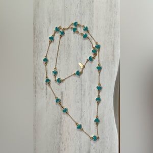 Spade to spade necklace by Kate spade